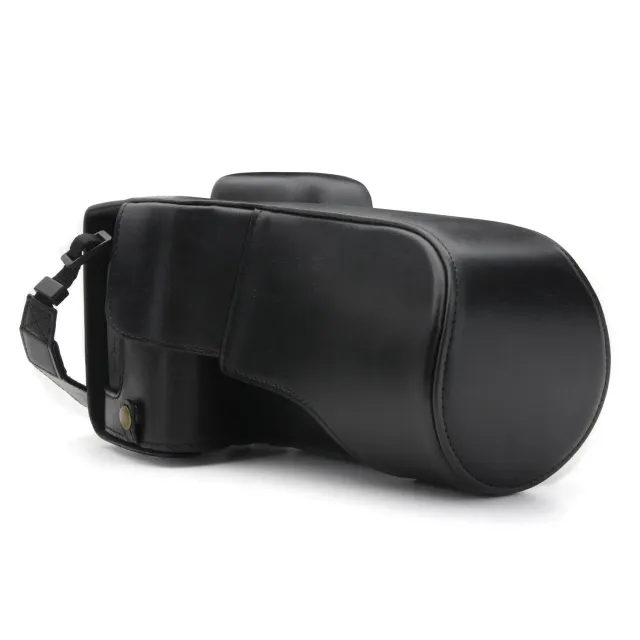 MegaGear Ever Ready MG1226 custodia finta pelle Canon 800D nero