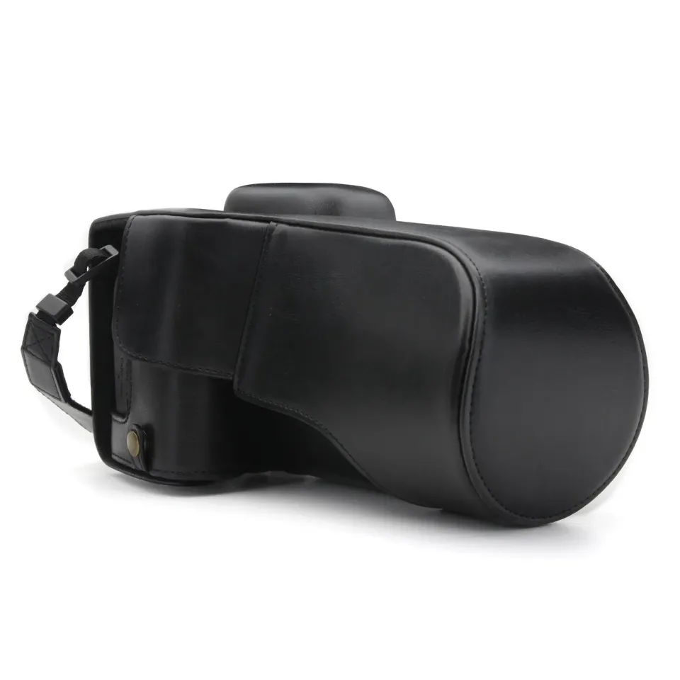 MegaGear Ever Ready MG1226 custodia finta pelle Canon 800D nero