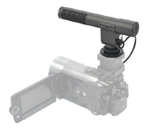 MegaGear Microfono Stereo Esterno per DSLR e Camcorder 90/120°