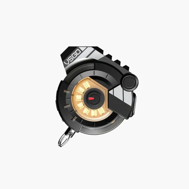 VSGO Black Snipe V1.0 torcia EDC 42 g luce bianca rossa