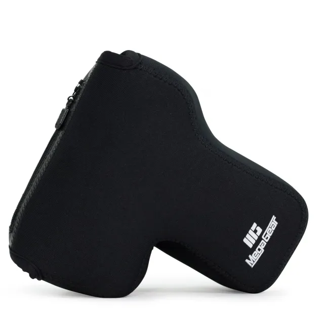 MegaGear custodia neoprene Canon EOS 18-55mm nera