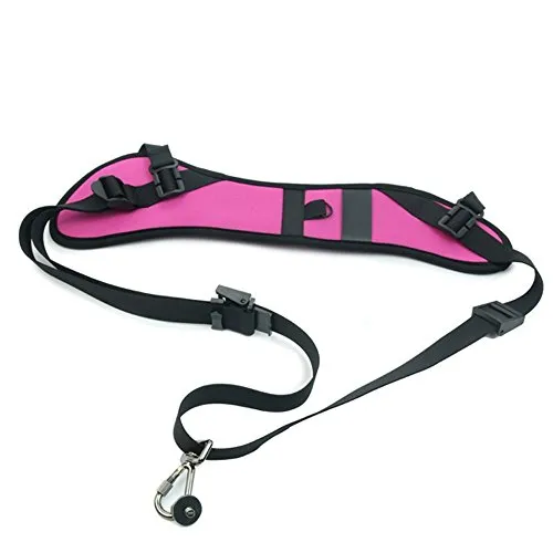 MegaGear tracolla neoprene spalla singola DSLR rosa