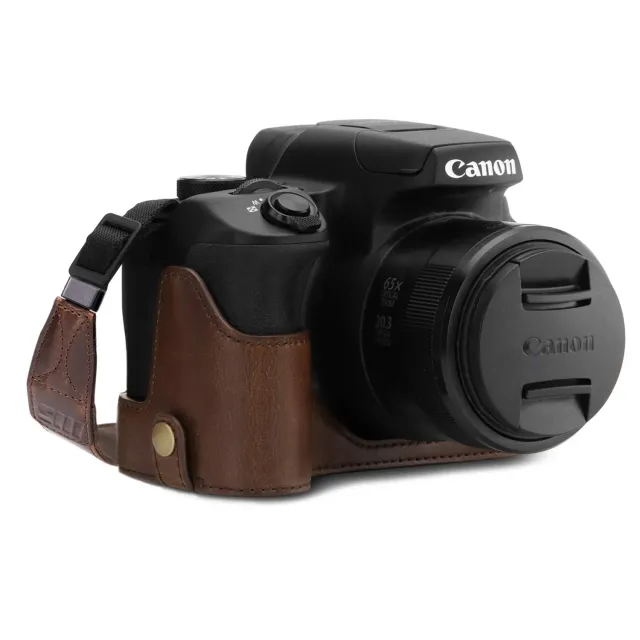 MegaGear Ever Ready mezza custodia ecopelle Canon SX70 HS