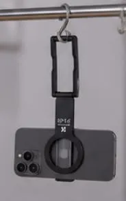 K&F Concept Mini Treppiede Magnetico Smartphone Argento 7mm