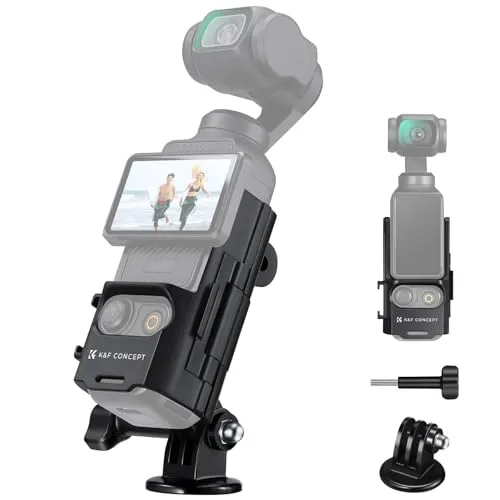 K&F Concept adattatore espansione DJI Osmo Pocket 3 ABS slitta