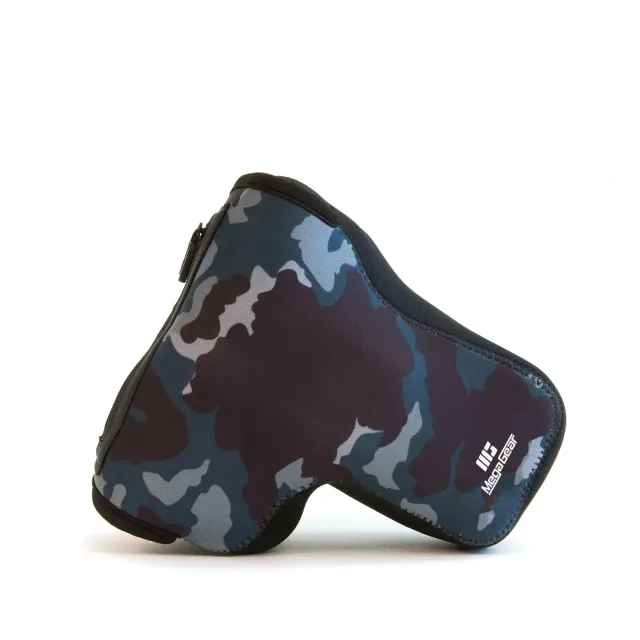 MegaGear MG031 custodia neoprene reflex 18-55mm blu