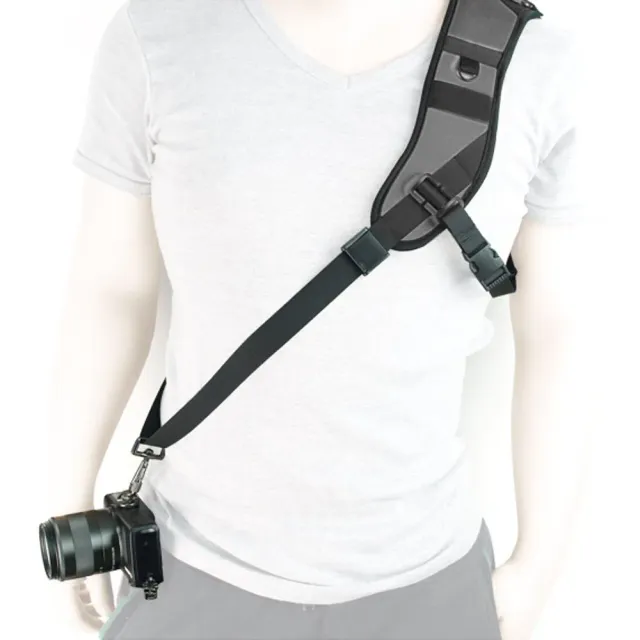 MegaGear tracolla neoprene nero reflex DSLR ammortizzata