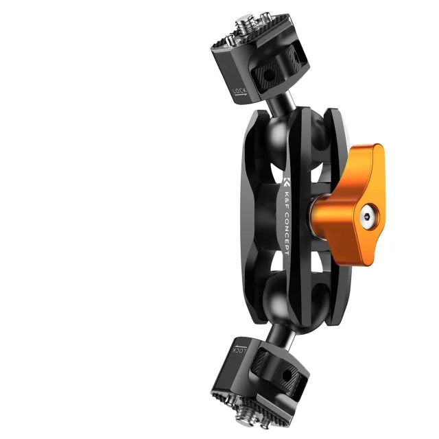 K&F Concept MS14 Braccio Magico Universale 1/4" Doppio