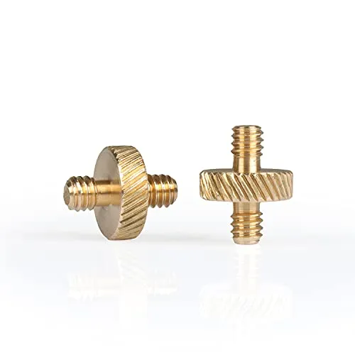 MegaGear Adattatore Vite 1/4"-1/4" Treppiede Metallo 2 Pezzi