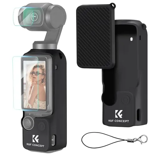 K&F Concept cover silicone DJI Osmo Pocket 3 kit 5 pezzi