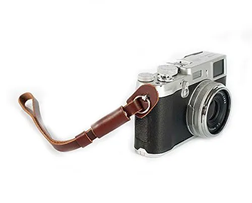 MegaGear cinturino mano pelle reflex marrone scuro