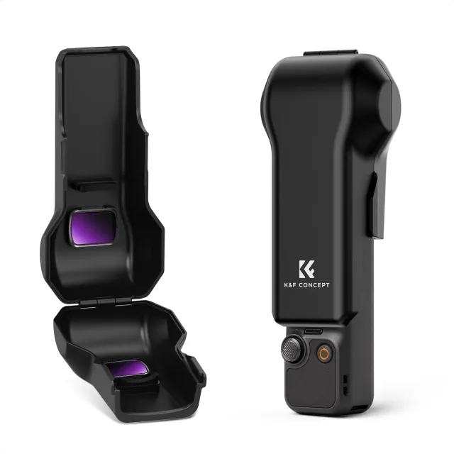K&F Concept custodia rigida DJI Osmo Pocket 3/4 filtri