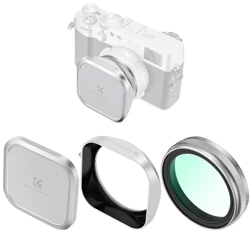 K&F Concept Nano-Xcel filtro UV Fujifilm X100 con tappo