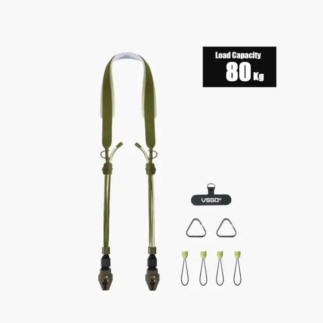 VSGO Black Snipe Casual tracolla fotocamera verde avocado