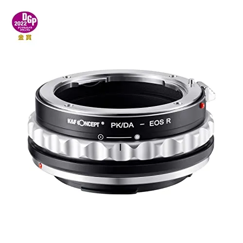 K&F Concept PK/DA-EOS R adattatore Pentax K-Canon RF manuale
