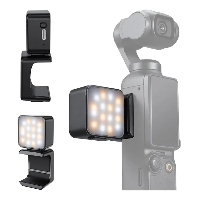 K&F Concept luce magnetica DJI Osmo Pocket 3 LED CRI 95
