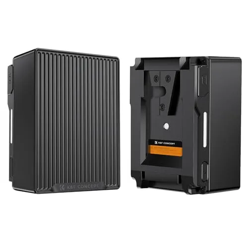 Concept Batteria V-Mount 99Wh 6700mAh PD 100W con D-Tap