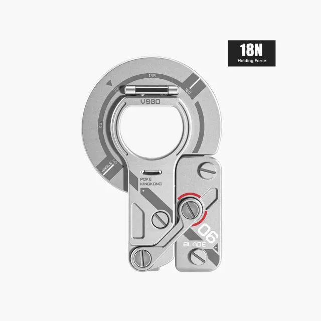VSGO supporto magnetico telefono nero ultrasottile 7 mm