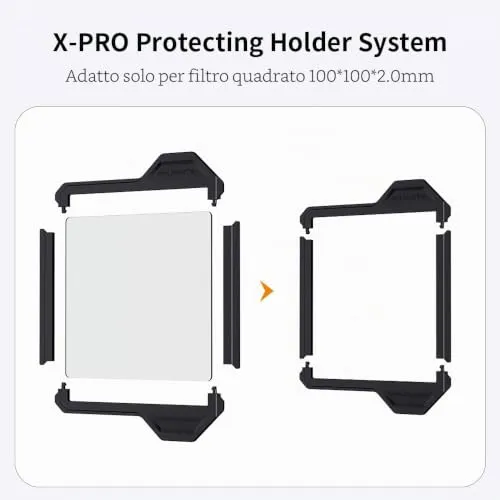 K&F Concept Nano X-Pro telaio protezione filtro 100x100mm