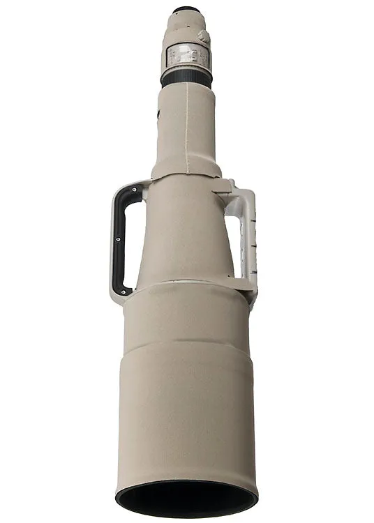 LensCoat Canon 1200mm f/5.6 copertura nero neoprene