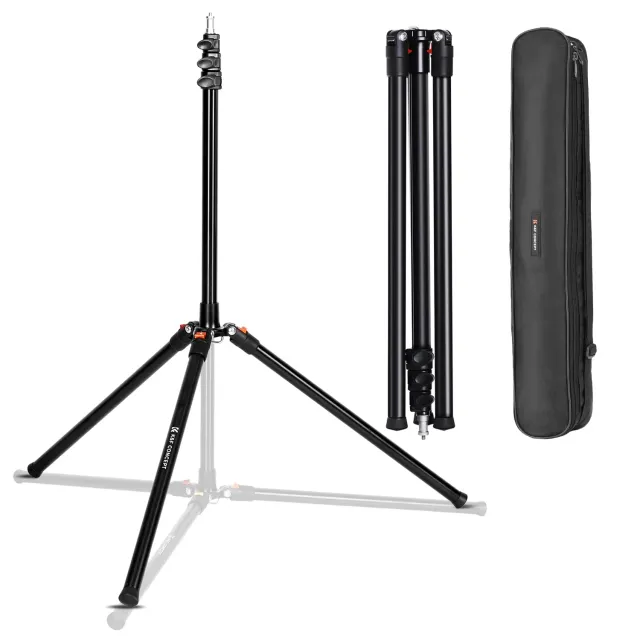 K&F Concept stativo luci 230cm 220cm alluminio 4kg