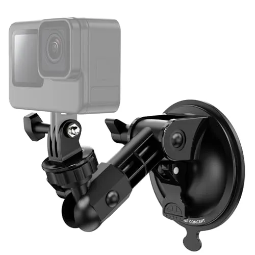 K&F Concept Supporto a Ventosa per Osmo Pocket 3 85 mm