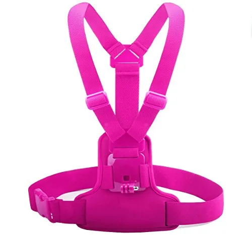 MegaGear Tracolla Collo Rosa per GoPro Hero SJ4000 Action Cam