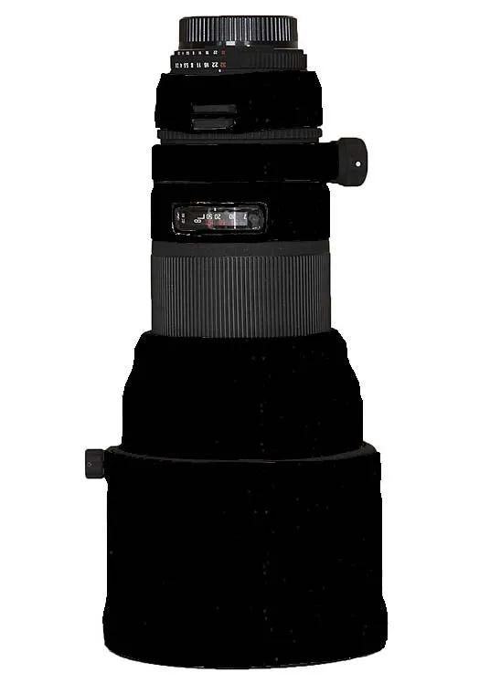 Lenscoat Sigma 300mm f/2.8 APO DG custodia nera