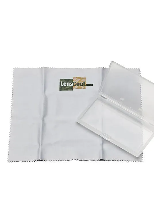 LensCoat Micro Fiber panno pulizia lenti 15x18 cm custodia
