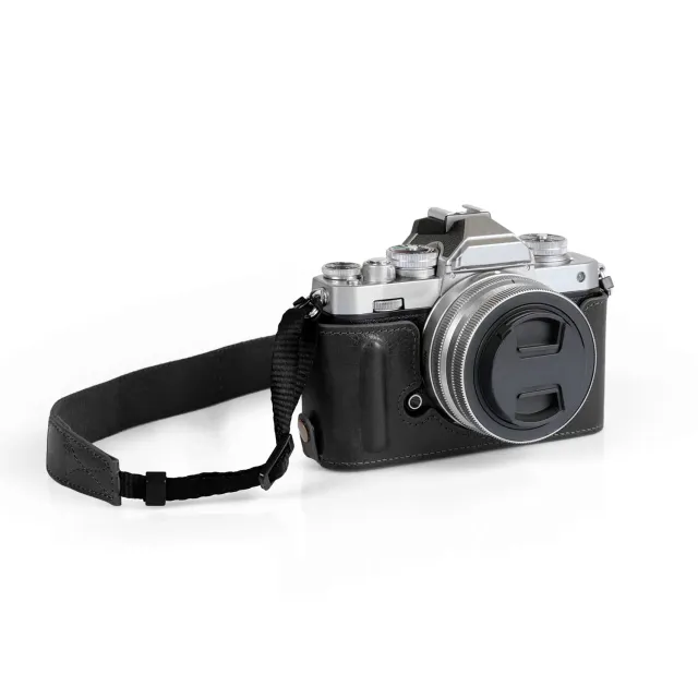 MegaGear Ever Ready Mezza Custodia Pelle Nikon Z fc Nero